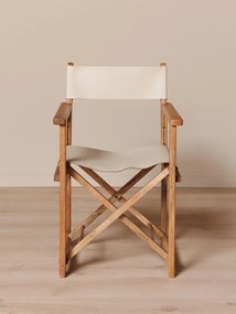Scaun dining, pliabil, din piele naturala, Woody