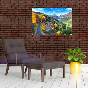 Tablou - Trecătoarea Malay Pass (90x60 cm)