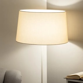 Brilagi - Lampadar LED CERIA 1xE27/40W/230V Ø45 cm bej/alb