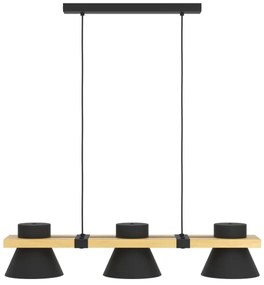 Lustră pe cablu Eglo 43956 MACCLES 3xE27/15W/230V