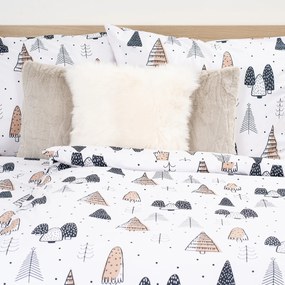 Lenjerie de pat din bumbac 4Home Frugal Winterland, 140 x 220 cm, 70 x 90 cm