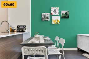 Set tablouri pentru bucătărie în design unicat