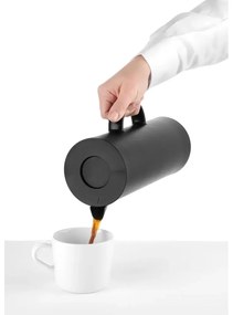 Fierbător termic din oțel inoxidabil negru, 1 l, Hendi