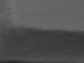 Cearsaf Jersey EXCLUSIVE cu elastic gri inchis 200 x 220 cm