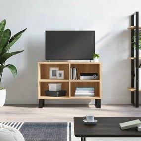 826975 vidaXL Comodă TV, stejar sonoma, 69,5x30x50 cm, lemn compozit
