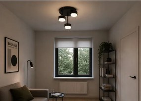 Brilagi - Lustră LED MONO montată pe plafon 3xGX53/30W/230V, negru