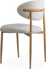 RESIGILAT - Scaune dining boucle BUC 283 bej