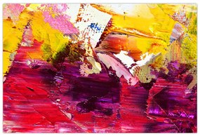 Tablou cu abstracție - pictura (90x60 cm)