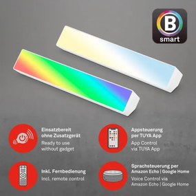 Lampă LED RGBW dimabilă de masă LED/9W/230V 3000-6500K Wi-Fi Tuya Brilo + telecomandă