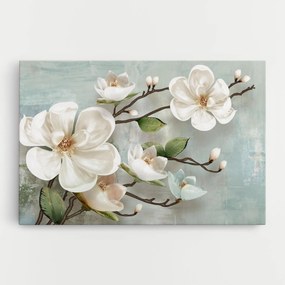 Tablou Canvas, 50x70cm, Dormitor si Living, Flori, Magnolii, Magnolino