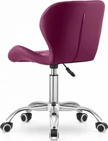 Oferta Scaun birou bordo AVOLA din piele ecologica clasa II.