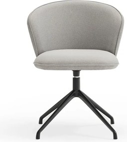 Set de scaune de sufragerie gri deschis 2 buc. tapițat Add – Teulat