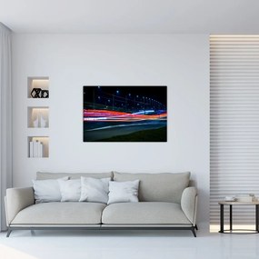 Tabloul orașului nocturn (90x60 cm)