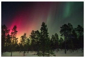 Tablou cu Northern Lights (90x60 cm)