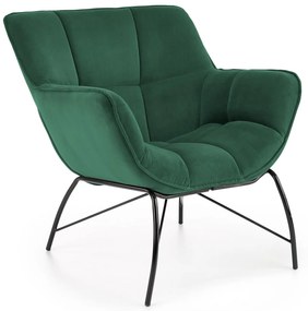 Fotoliu Betali (Verde închis + negru). 1028140