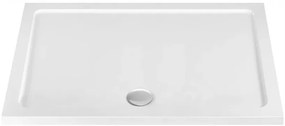 Rea Savoy cădiță de duș dreptunghiulară cu sifon 100x80 cm alb REA-K5332
