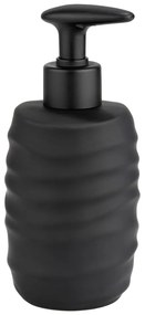 Dozator de săpun lichid negru din ceramică 400 ml Illana – Wenko