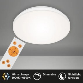 Plafonieră LED dimabilă Briloner 7377-016 LED/12W/230V 3000-6500K