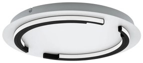 Plafoniera LED dimabila design modern Zampote alb, negru 42cm
