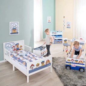 Pat pentru copii alb/albastru 70x140 cm Paw Patrol – Roba