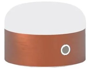 Ideal Lux - Lampă de birou LED tactil MIGNON LED/5W/5V pr. 10 cm CRI 90 cupru