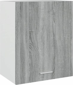 vidaXL Dulap suspendat “Lyon”, gri sonoma, 50x31x60 cm, lemn prelucrat
