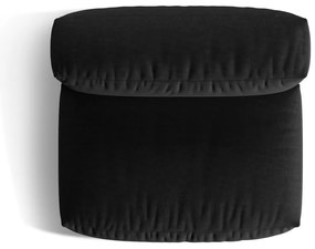 Modul pentru canapea modulară negru (de mijloc) Martina – Micadoni Home