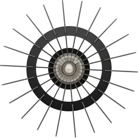 Plafonieră Eglo 900999 COSSANO 1xE27/40W/230V d. 38 cm negru