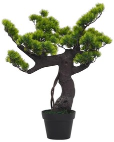 Bonsai Pinus artificial cu ghiveci, verde, 70 cm 1, Morkegronn, 70 cm