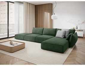 Colțar verde închis (pe partea dreaptă) Vanda – Mazzini Sofas