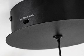 Lustra LED suspendata stil circular Silnora 76cm