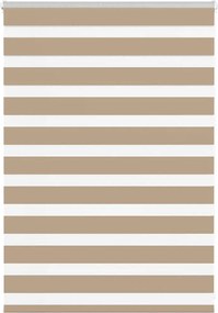 vidaXL Jaluzea tip zebra 100x100 cm lățime țesătură 95,9 cm poliester