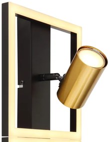 Spot LED MARRIE 2xGU10/5W/230V + LED/22W/230V Globo 57032-2