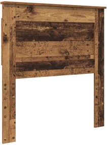 vidaXL Tăblie cap cu headboard Lemn Vechi 80 cm Lemn compozit