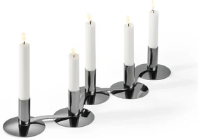 Sfeșnic Quintett 2in1 pentru 5 lumânări - Philippi