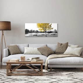 Tablou - relaxare în parc (120x50 cm)