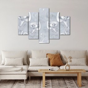 Tablou - Flori de perle (150x105 cm)
