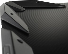 Birou PC/birou gaming, negru, JADIS