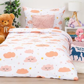 Lenjerie de pat din bumbac 4Home Pink Clouds