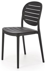 Scaun de grădină Karter (negru). 1092585