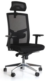 Scaun de birou Vesel LUX, negru