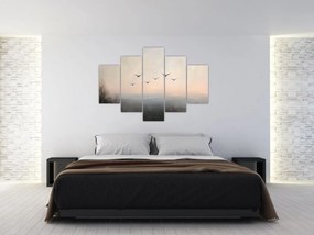 Tablou - Stol de păsări (150x105 cm)