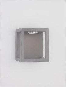 Aplica LED pentru exterior design modern IP65 Bev gri