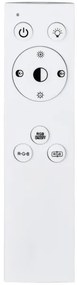 Eglo 900571 - Plafonieră LED RGBW reglabilă BORDONARA LED/21,5W/230V + telecomandă