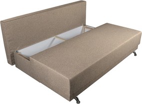 Canapea extensibila Roma Lux Beige 205x90x86 cm + lada de depozitare, bej