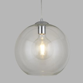Lustra / Pendul design modern 30cm Balls crom / clar 1632CL SRT