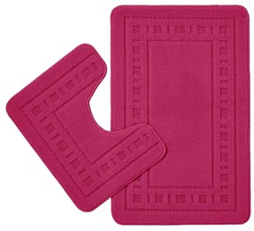 Covorașe de baie roz-închis pentru WC 2 buc. 50x80 cm Armoni – Catherine Lansfield