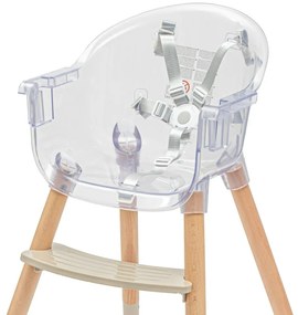 Scaun de masă pentru copii Baby Mix Ingrid wooden, bej