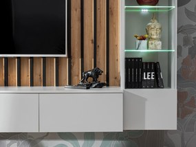 Mobilier living Vertic (stejar artisan + perla gray). 1097589
