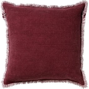 Fata de perna decorativa BURTO MERLOT 45x45 cm, vinuriu